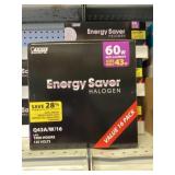 6 Boxes Of 60w Energy Saver Halogen Bulbs