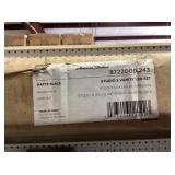 American Standard Matte Black Vanity Leg Set