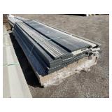 Pallet of Mixed Dark Gray & Beige Ext. Trim Boards