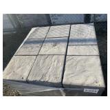 Pallet of 2-1/2"T Textured Pavers (Dark Gray)
