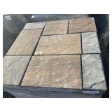 Pallet of 2-1/2"T Textured Pavers (Dark Desert)