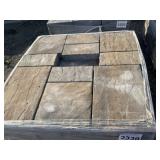 Pallet of 2-1/2"T Textured Pavers (Dark Desert)