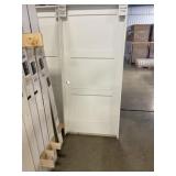 36" x 80" RH Primed 3-Panel Interior Door