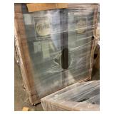 Pellaï¿½ Brown Twin Casement Window Unit