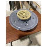 Oateyï¿½ 6" PVC Commercial Drain w Bronze Grate