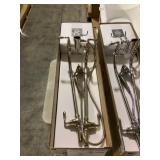 DXV Floor Mount Tub Filler In Platinum Nickel