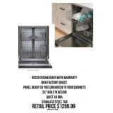 Bosch Dishwasher With Warranty