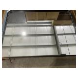 29.5" x 21.5" Mirror with Black Metal Frame
