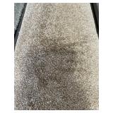 12 x 41.6 Plush White/Beige Carpet x 498SF
