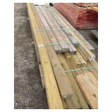 Pallet of Mixed Treated Posts
