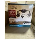 3-Light Ceiling Mount Track Light x 2