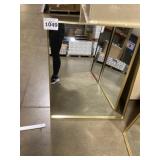 30" x 36" Gold Framed Rectangular Wall Mirror