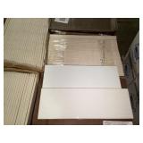 Wave Crest White Porcelain Tiles x 245SF