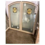 Pellaï¿½ Tan Twin Arch Top Crank Window