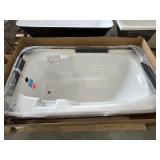 60" x 32" Drop-In 6-Jet Bathtub in White