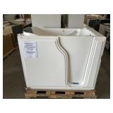 White Walk in Bathtub - Right Hand Drain