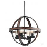 Kichlerï¿½ 4-Bulb Pendant Light in Bronze