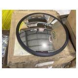 14"DIA Interior Convex Mirror w Black Frame x 4