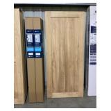 36" x 80" Cedar 1-Panel Barn Door w/ Hardware