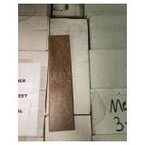 Pallet of Shaw Ceramic Bullnose Liner (Mesa Rust)