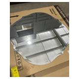 30" x 30" Emma Shaped Frameless Beveled Mirror