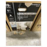 2-Piece Power Flush Elongated Toilet in White