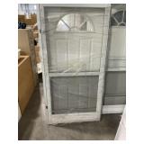 38" x 76" RH 4-Panel Exterior Mobile Home Door