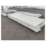 Mixed White / Tan Exterior Trim Boards x 1 Pallet