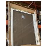 36" x 96" LH Full-View Storm Door in Almond