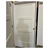36" x 80" LH 3-Panel MDF Interior Door