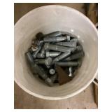 Bucket Of 1-8x4.5 Hex Bolts