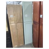 18" x 90" Fresh Sage Pantry Cabinet