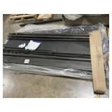 RTA Black Post Twin Size Bed Frame