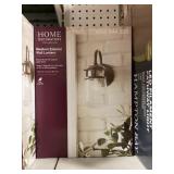 Medium Exterior Wall Lantern In Bronze x2