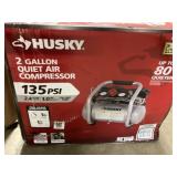 Huskyï¿½ 2-Gallon Quiet Air Compressor