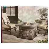 50,000 BTU Slate Propane Outdoor Fire Pit Table