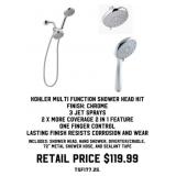 Kohler Multi-Function Shower Head Kit