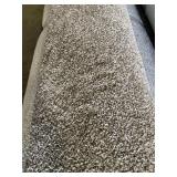12 x 30 Light Calico Plush Carpet x 360SF