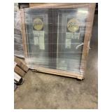 Pellaï¿½ Brown Twin Casement Window Unit