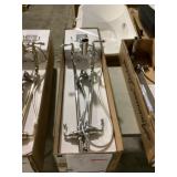 DXV Floor Mount Tub Filler In Polished Chrome