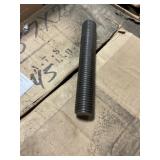 7-1/4" x 1" Steel Threaded Rods x 2 Boxes