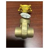 1-1/2" Brass Gate Valve x4