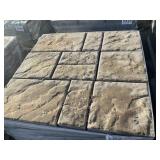 Pallet of 2-1/2"T Textured Pavers (Desert)