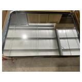 29.5" x 21.5" Mirror with Black Metal Frame