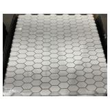 12" x 12" Serenity Dolomite Mosaic Tile x 28