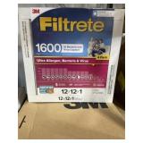 4Pk 3M 12 x 12 x 1 Air Filters
