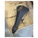 Box of (4) Cast-Iron Legs in Black