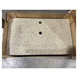 37" x 22" Vessel Sink Vanity Top in Rocky Mountain