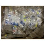 Case of 3M Push-In Earplugs in Yellow and Blue