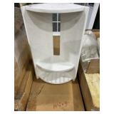 14-1/2"H 3-Tier Composite Shower Corner Shelf x 6